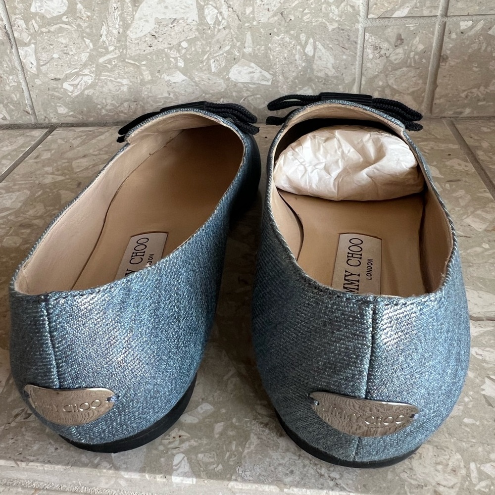 Jimmy Choo Gala flats. Sz37 . - Picture 6 of 7